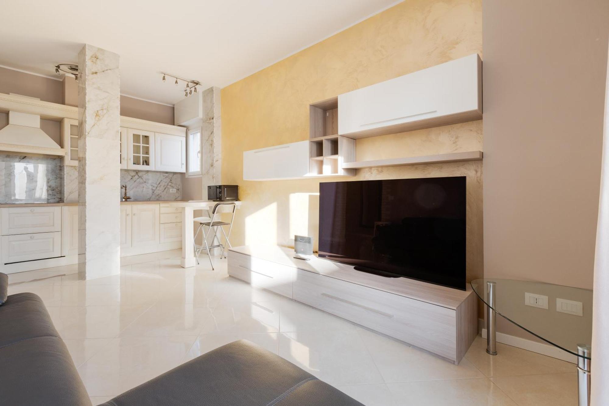 Niguarda Bright Apartment W/ Balcony Milánó Kültér fotó