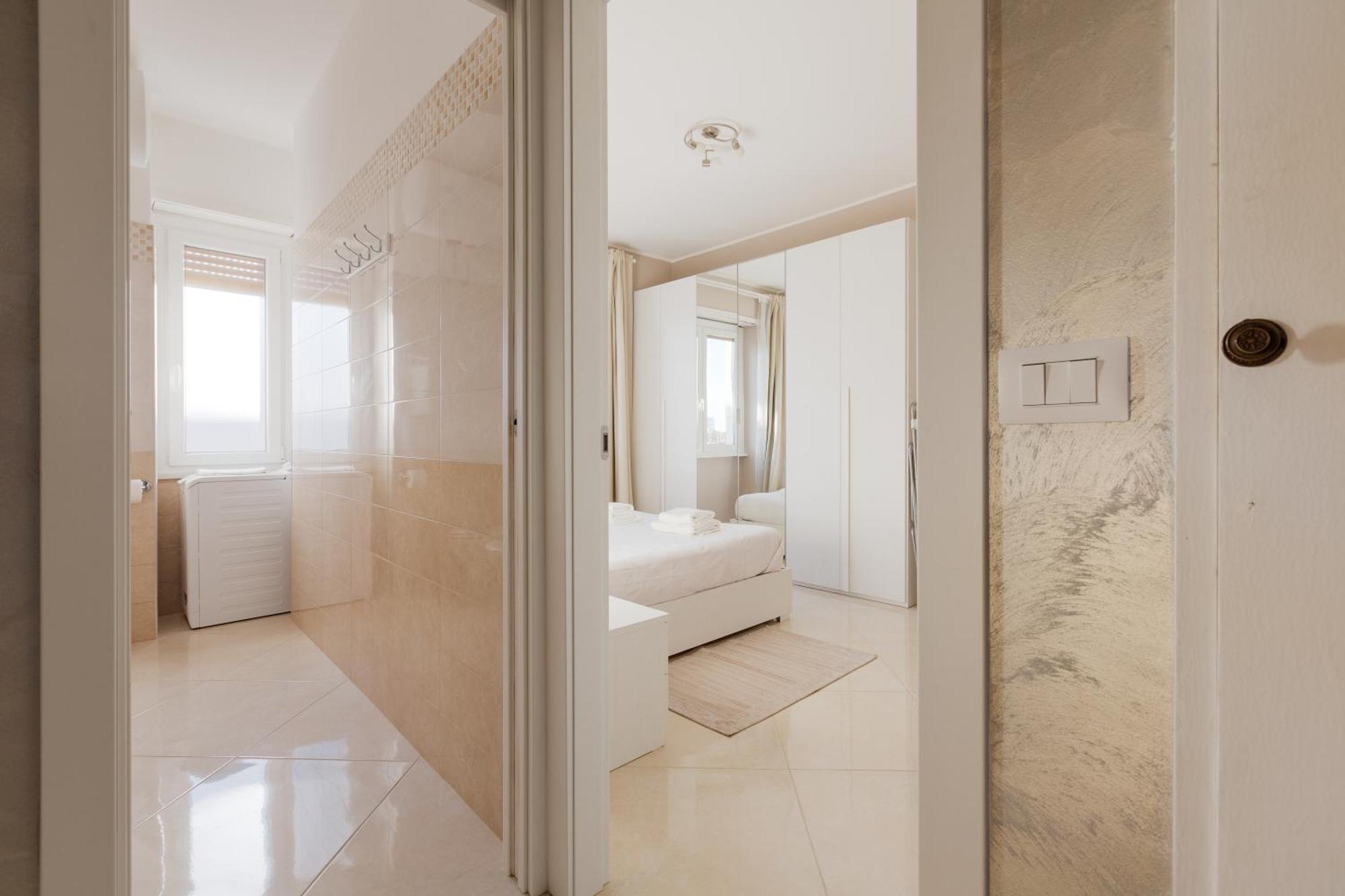 Niguarda Bright Apartment W/ Balcony Milánó Kültér fotó